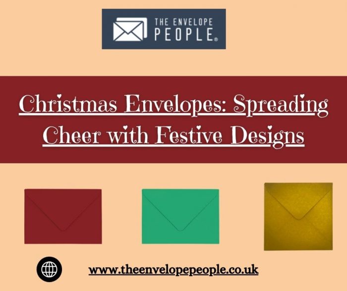 Spread Holiday Cheer with Creative Christmas Envelopes