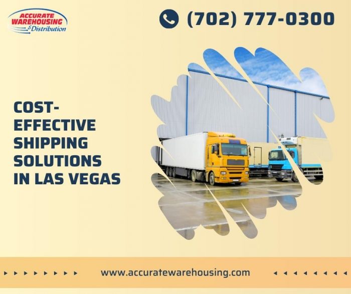 Cost-Effective Shipping Solutions in Las Vegas