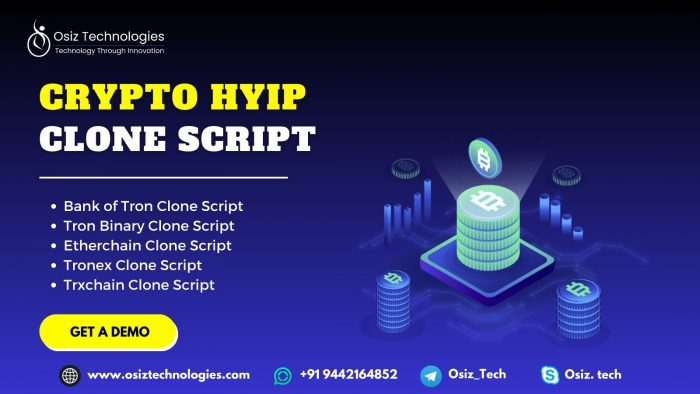 Crypto Hyip Clone Script