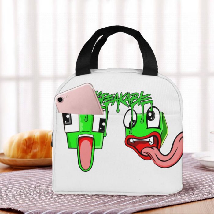 Unspeakable Backpack with Lunch Box Cool Frog Logo Heat Insulated Lunchboxs $14.95