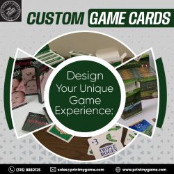 Design Your Unique Game Experience: Custom Game Cards