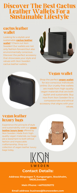 Explore Stylish Cactus Leather Wallets a Sustainable And Ethical Accessories