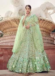 Dazzle the Occasion: Get Your Sequence Lehenga Online from Rivaaz