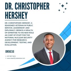 Dr. Christopher Hershey’s Efforts In Making the World A Better Place Through Public Service