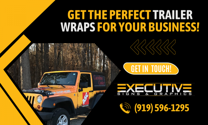 Get Innovative Enclosed Trailer Wraps Today!