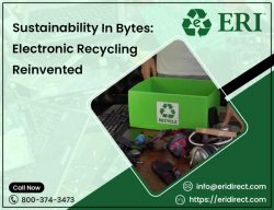 Sustainability In Bytes: Electronic Recycling Reinvented