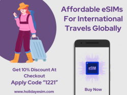 Get Extra 10% Discount On Best eSIMs For International Travel