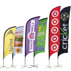 Get Noticed with Unique Feather Banners by Flag Banner