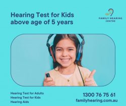 Expert Children’s Hearing Tests at Family Hearing Centre