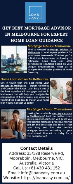 Expert Mortgage Advisor In Melbourne – Find The Best Mortgage Solutions