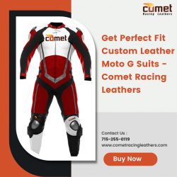 Get Perfect Fit Custom Leather Moto G Suits – Comet Racing Leathers