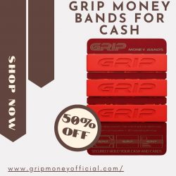 Shop Premium Money Bands For Cash & Cards | Grip Money Official