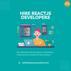 Hire Dedicated React Js Developer- Whitelotus Corporation