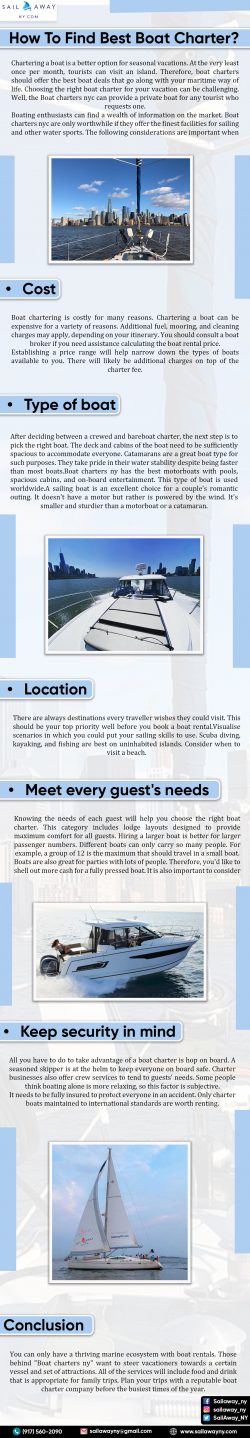 HOW To Find Best Boat Charter?
