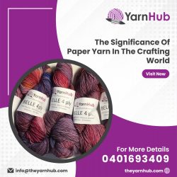 Beyond Traditional Threads: Paper Yarn’s Impact on Crochet