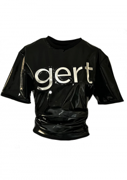 Patent Leather Gert T-Shirt: Unleashing Bold Style and Unparalleled Elegance