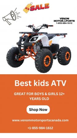 Top Rated ATV for kids – Venom Motorsports Canada