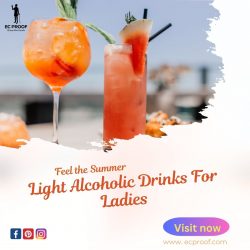Elevate Your Evening: Light Alcoholic Drinks for Ladies | EC Proof