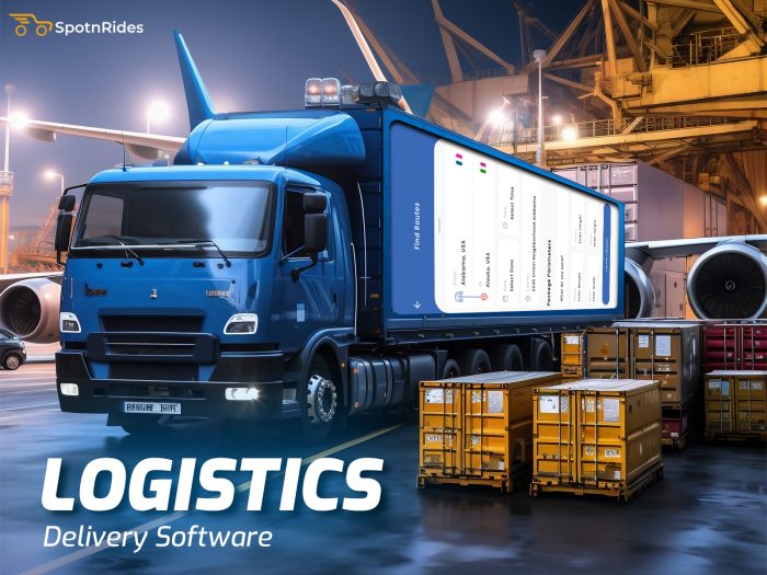 Logistics Delivery Software – SpotnRides