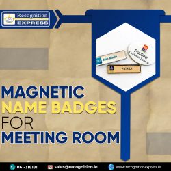 Magnetic Name Badges For Meeting Room