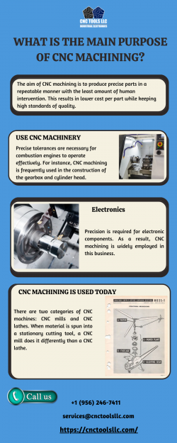 Main Purpose of CNC Machining