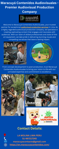 Maracuyá Contenidos Audiovisuales – Premier Audiovisual Production Company