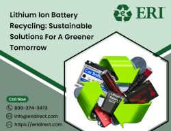 Lithium Ion Battery Recycling: Sustainable Solutions for a Greener Tomorrow