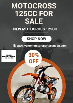 Top Motocross 125cc for Sale – Venom Motorsports Canada