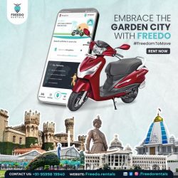 Bike Rental Apps in Bangalore: Freedo Rentals