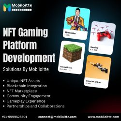 NFT Gaming Platform Development Solutions By Mobiloitte