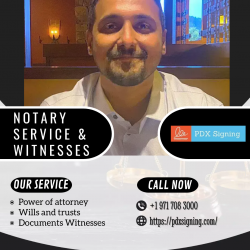 Notarization and witnessing service
