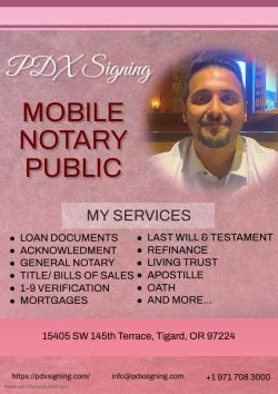 Notary Service By PDX Signing