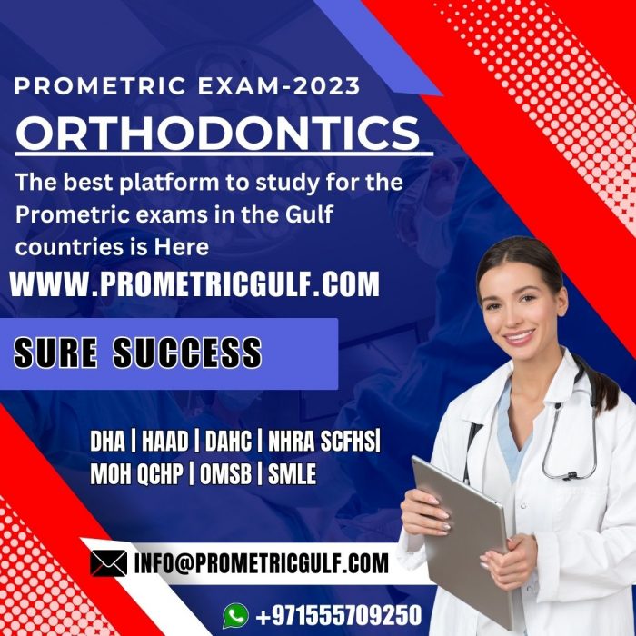 Orthodontics Prometric exam question bank -2023