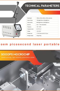 OEM picosecond laser portable. High power picosecond laser. Professional picosecond laser tattoo ...