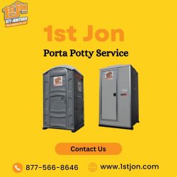 Exceptional Event Sanitation with 1st Jon Porta Potty Service