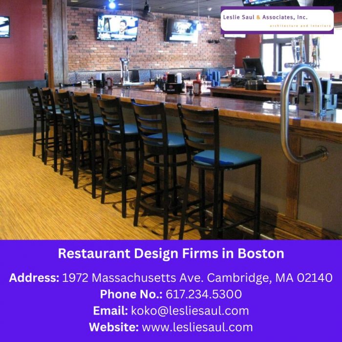 Restaurant Design Firms in Boston