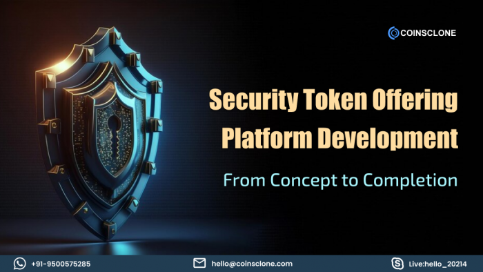 Security token offering platform Development