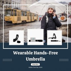 Wearable Hands-Free Umbrella Holder