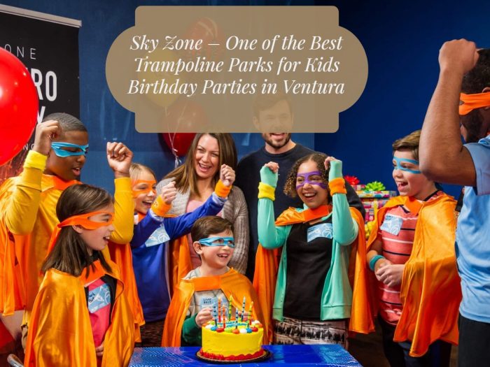Sky Zone – One of the Best Trampoline Parks for Kids Birthday Parties in Ventura