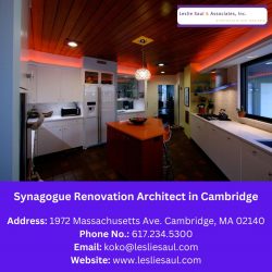 Synagogue Renovation Architect in Cambridge