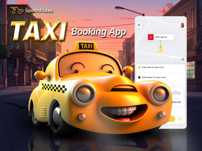 Taxi Booking App By SpotnRides