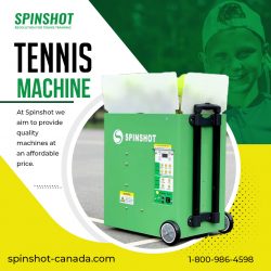 Precision Training Made Easy: Spinshotcanada’s Tennis Machine