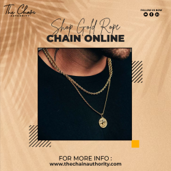 Shop gold rope chain online