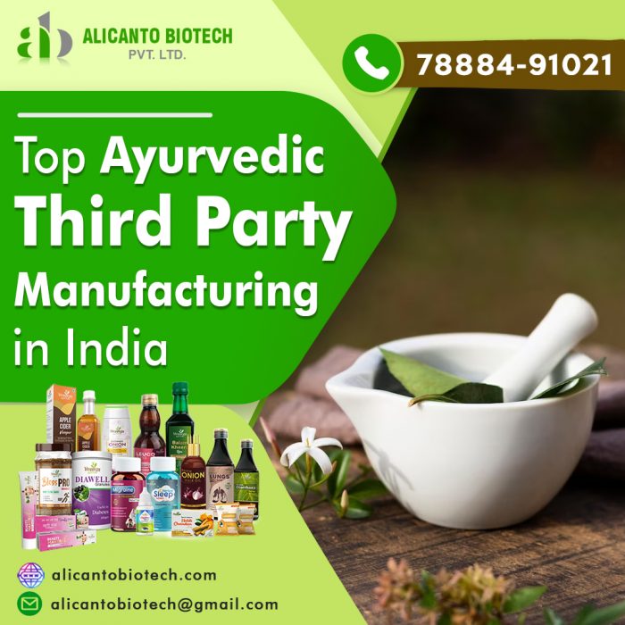 Top Ayurvedic Third Party Manufacturing in India