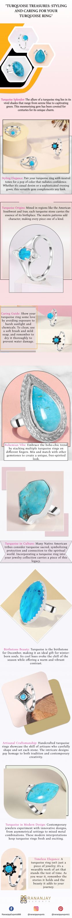 “Turquoise Treasures: Styling and Caring for Your Turquoise Ring”