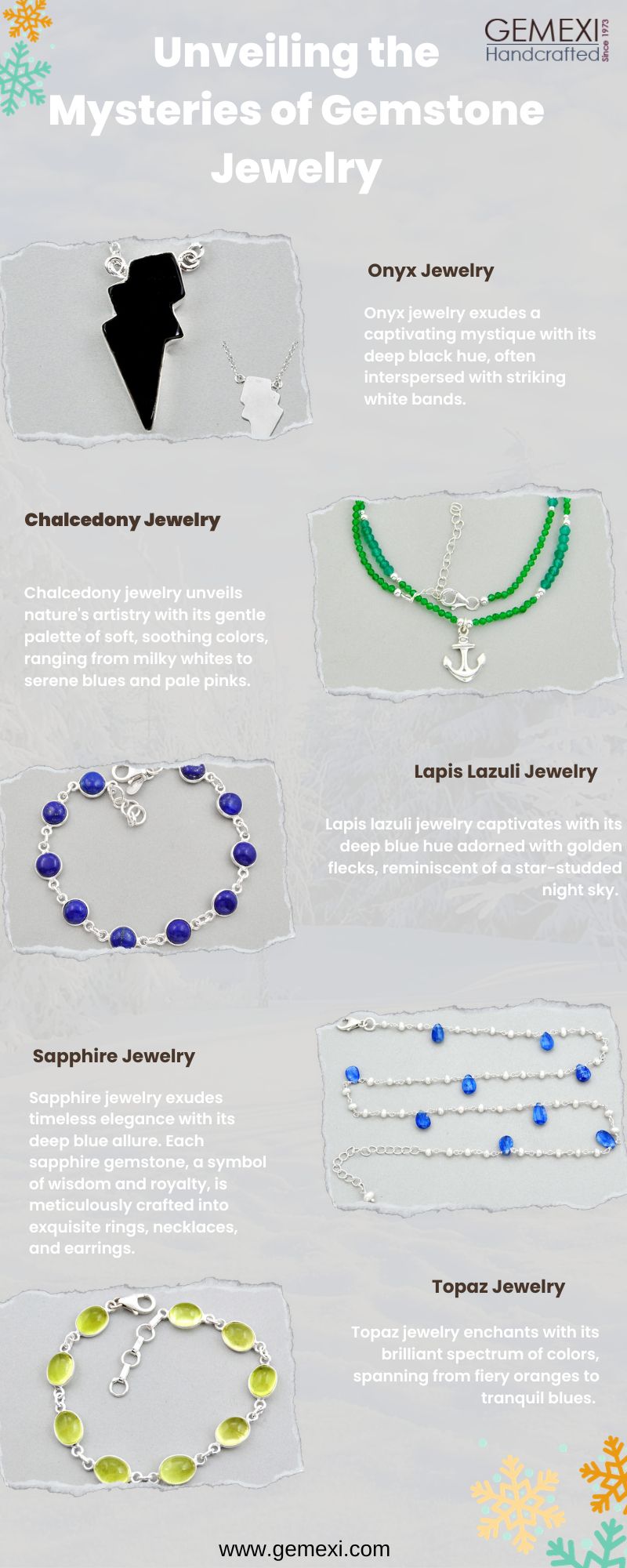 Gemexi: Unveiling the Mysteries of Gemstone Jewelry