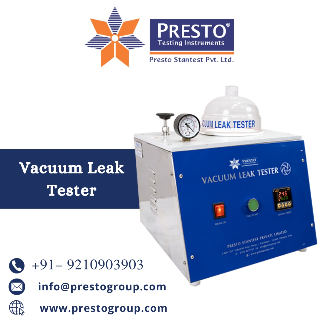 Vacuum Leakage Tester - Packaging Testing Instruments - Social Social ...