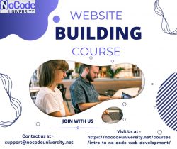 Learn Website Building Course Through No Code University