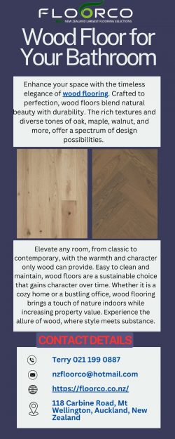 Wood Floor for Your Bathroom