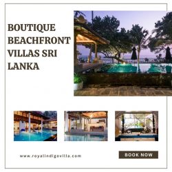 Boutique Beachfront Villas in Sri Lanka – Royal Indigo Villa